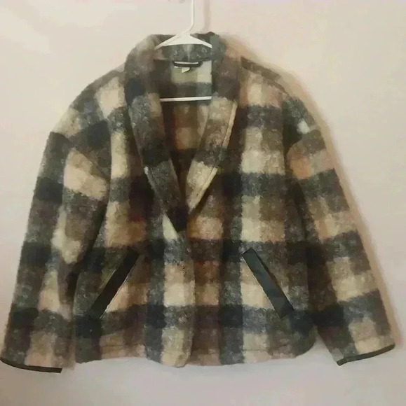 Knox Rose Plaid Jacket, Size M - Picture 1 of 4